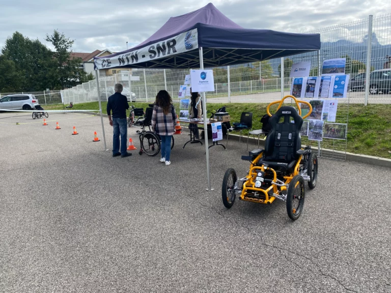 Stand Handi Lac & Montagnes à NTN Argonay lors de la journée Argohésion du 12 septembre 2025